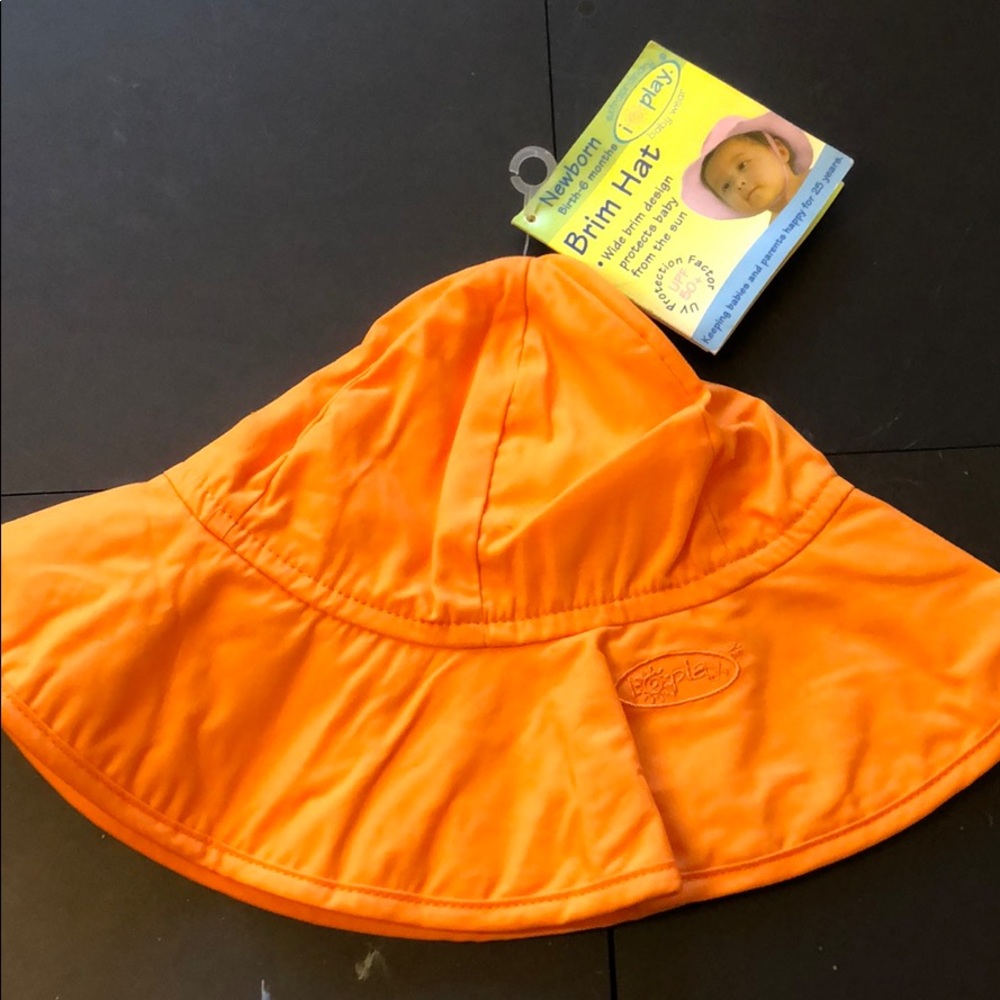 i play newborn wide brim sun hat